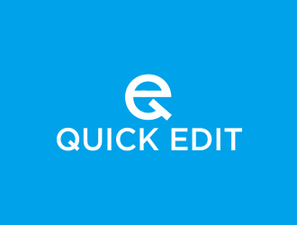 Quick Edit logo design by afra_art