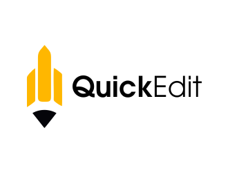 Quick Edit logo design by JessicaLopes