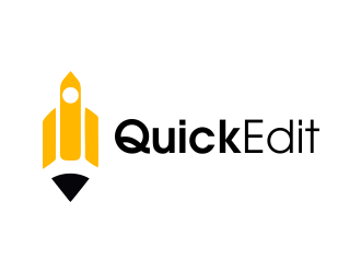 Quick Edit logo design by JessicaLopes
