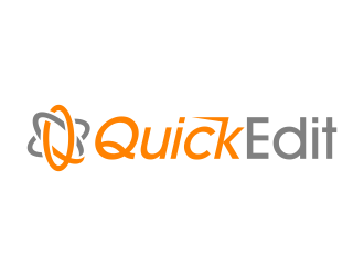 Quick Edit logo design by FriZign