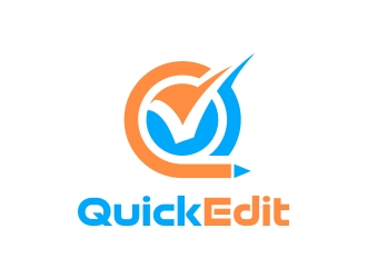 Quick Edit logo design by excelentlogo