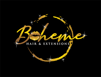 Boheme Hair & Extensions logo design by coco