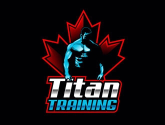 Titan Training logo design by frontrunner