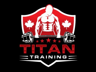 Titan Training logo design by invento