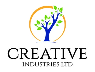Creative Industries Ltd  logo design by jetzu