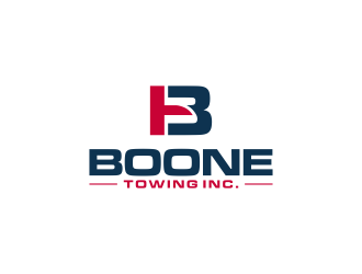 Boone Towing INC. logo design by semar