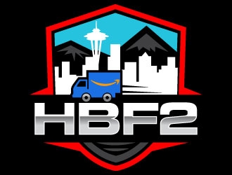 HBF2/Amazon logo design by Suvendu