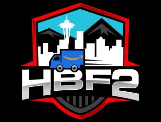 HBF2/Amazon logo design by Suvendu