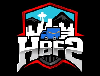 HBF2/Amazon logo design by Suvendu