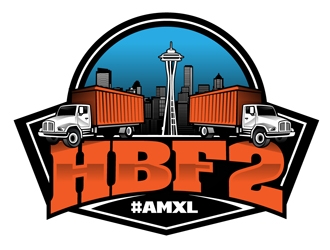 HBF2/Amazon logo design by DreamLogoDesign