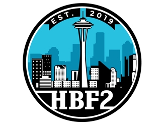 HBF2/Amazon logo design by DreamLogoDesign
