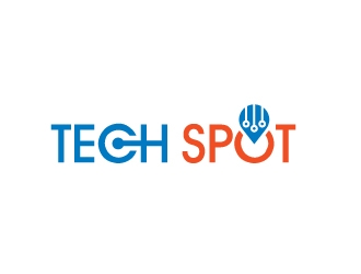 Tech Spot logo design by Foxcody