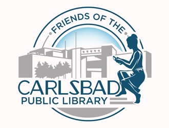 Friends of the Carlsbad Public Library logo design by CreativeMania