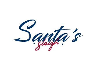Santa’s Sleigh logo design by Lovoos