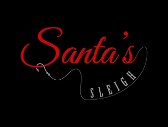 Santa’s Sleigh logo design by BrainStorming