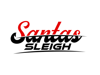 Santa’s Sleigh logo design by serprimero