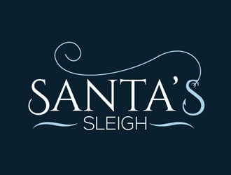 Santa’s Sleigh logo design by LogoInvent