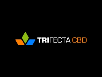Trifecta CBD logo design by sakarep
