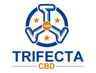 Trifecta CBD logo design by nraaj1976