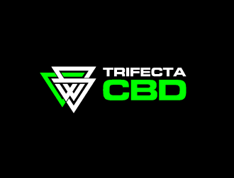Trifecta CBD logo design by PRN123