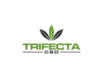 Trifecta CBD logo design by semar