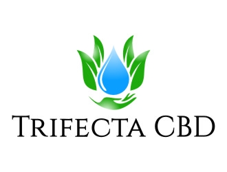 Trifecta CBD logo design by jetzu