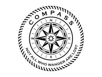 COMPASS logo design by cikiyunn