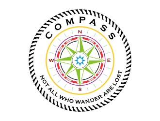 COMPASS logo design by cikiyunn