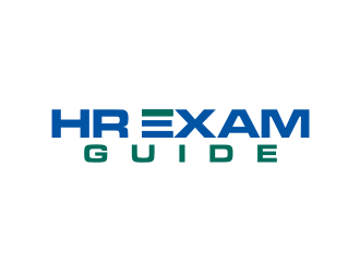 HR Exam Guide  logo design by sodimejo