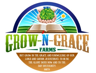 Grow-N-Grace Farms logo design by Suvendu