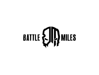 BATTLE MILES logo design by haidar