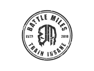 BATTLE MILES logo design by Gravity