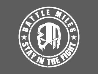 BATTLE MILES logo design by maserik