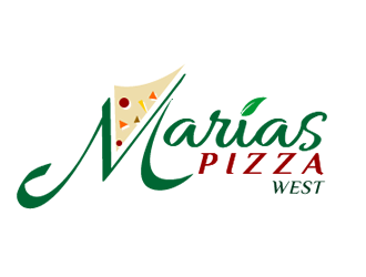 marias pizza west logo design by Coolwanz