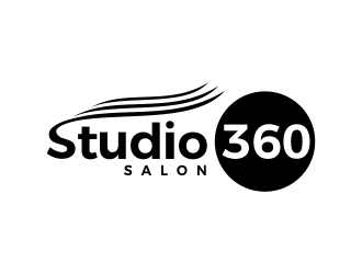 Studio 360 Salon logo design by creator_studios