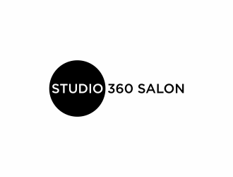 Studio 360 Salon logo design by ammad