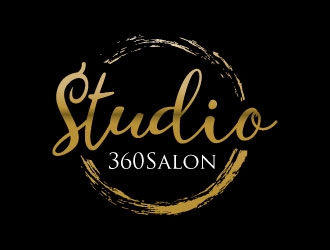 Studio 360 Salon logo design by Suvendu