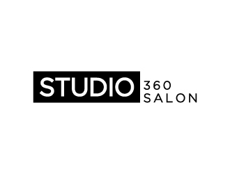 Studio 360 Salon logo design by BrainStorming