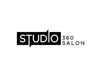 Studio 360 Salon logo design by BrainStorming