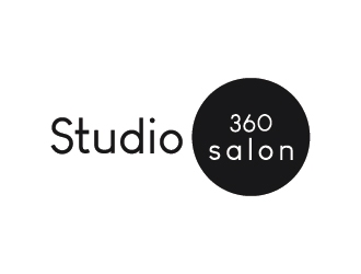 Studio 360 Salon logo design by Fear