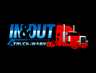 In & Out Truck-Wash  logo design by beejo