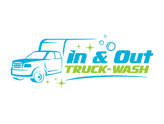 In & Out Truck-Wash  logo design by haze