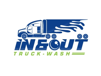 In & Out Truck-Wash  logo design by uttam