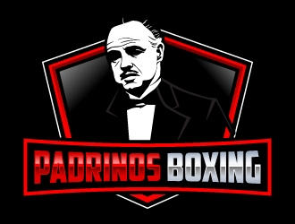 Padrinos Boxing  logo design by uttam