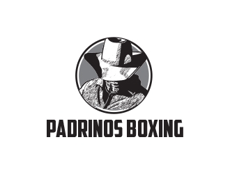 Padrinos Boxing  logo design by heba