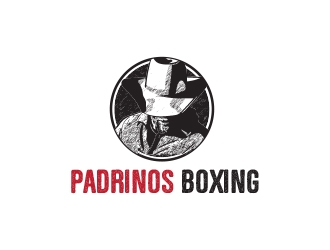 Padrinos Boxing  logo design by heba