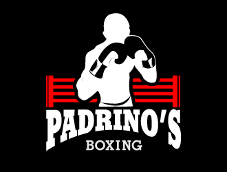 Padrinos Boxing  logo design by AnuragYadav
