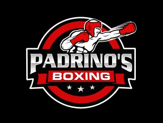 Padrinos Boxing  logo design by Benok