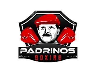 Padrinos Boxing  logo design by mewlana