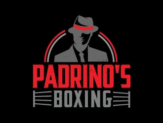 Padrinos Boxing  logo design by moomoo